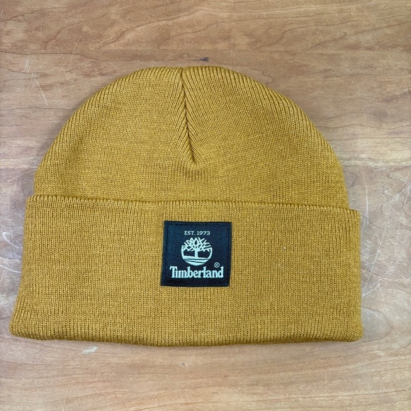 Timberland Men's Women's Unisex Timberland Authentic Cuffed Beanie with Logo - Picture 9 of 9